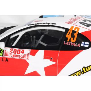 FORD PUMA SUPER 1600 JM. LATVALA RALLYE MONTE CARLO 2004 OttO mobile 1:18 Resinemodell (Türen, Motorhaube... nicht zu öffnen!)